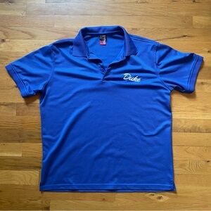 Men's Vibrant Blue Polo Shirt
